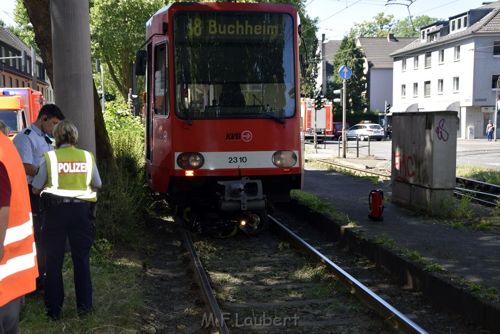 VU Roller KVB Bahn Koeln Luxemburgerstr Neuenhoefer Allee P015.JPG - Miklos Laubert